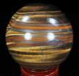 Polished Tiger's Eye Sphere #33628-1